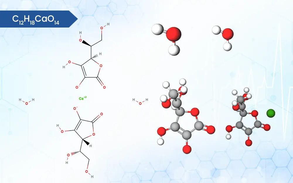 Calcium Ascorbate (C12H18CaO14)