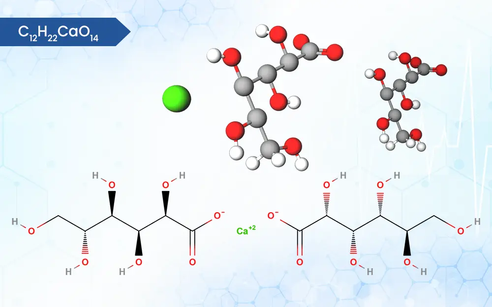 Calcium Gluconate Injection (C12H22CaO14)