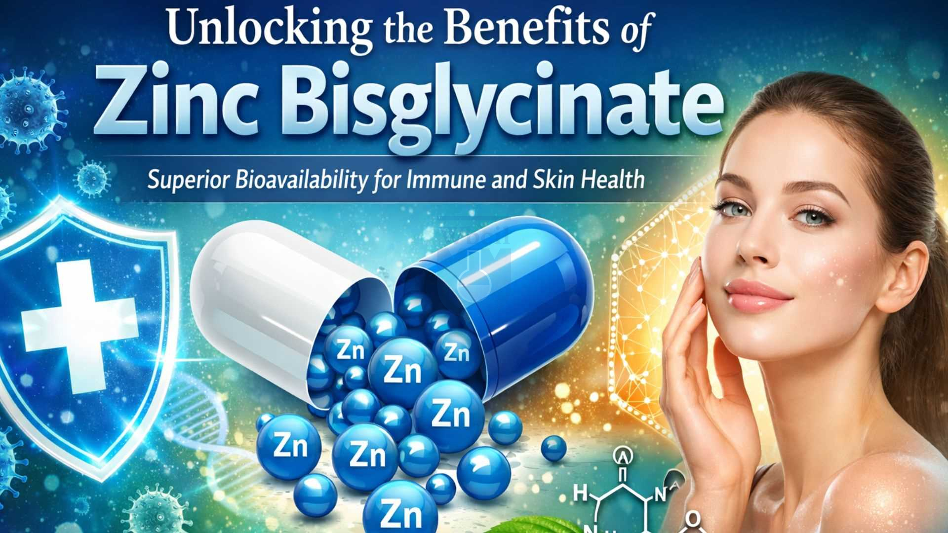 Zinc Bisglycinate Benefits | Dosage, Side Effects and Role in Skin