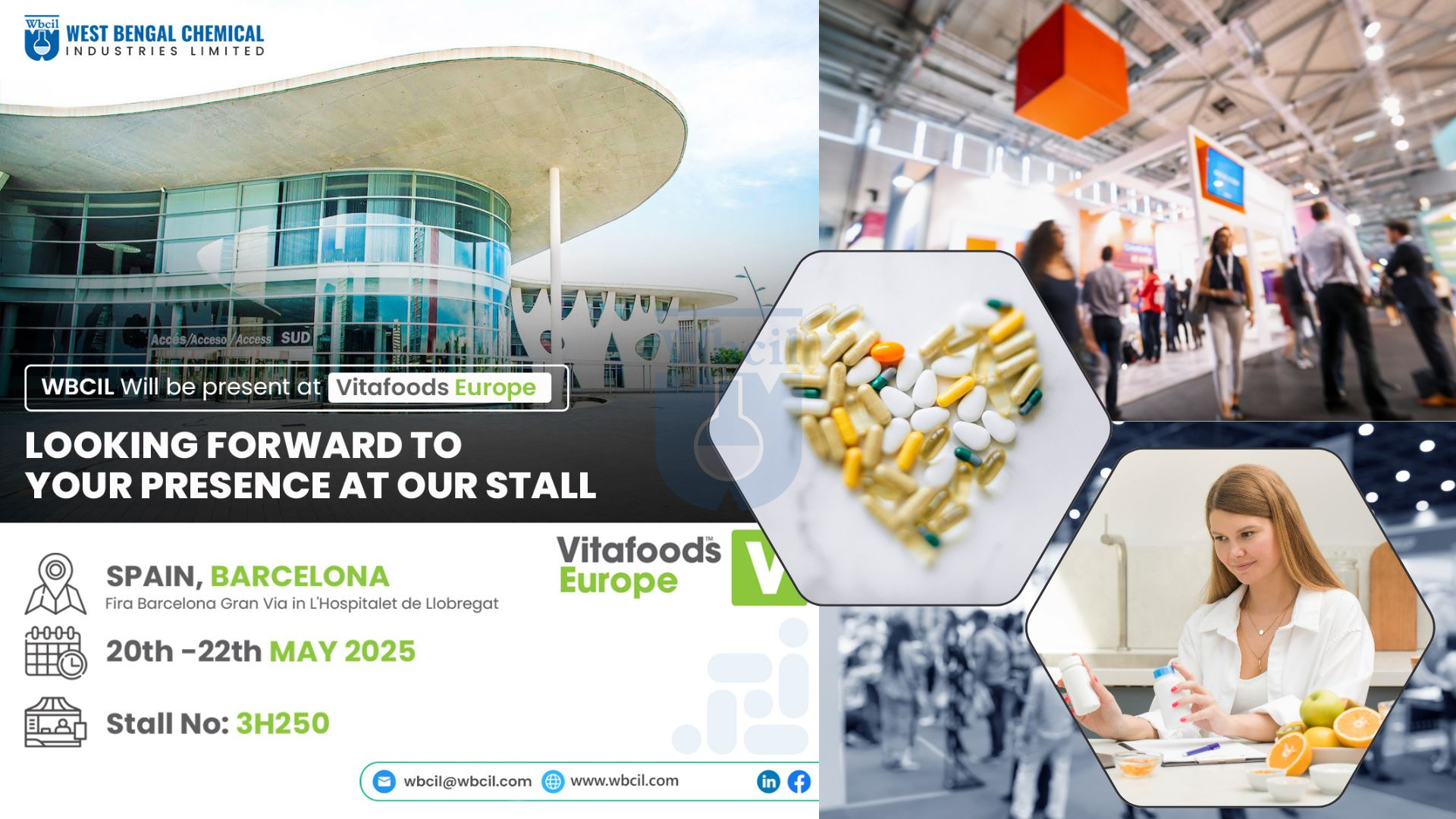 WBCIL participating at Vitafoods 2025