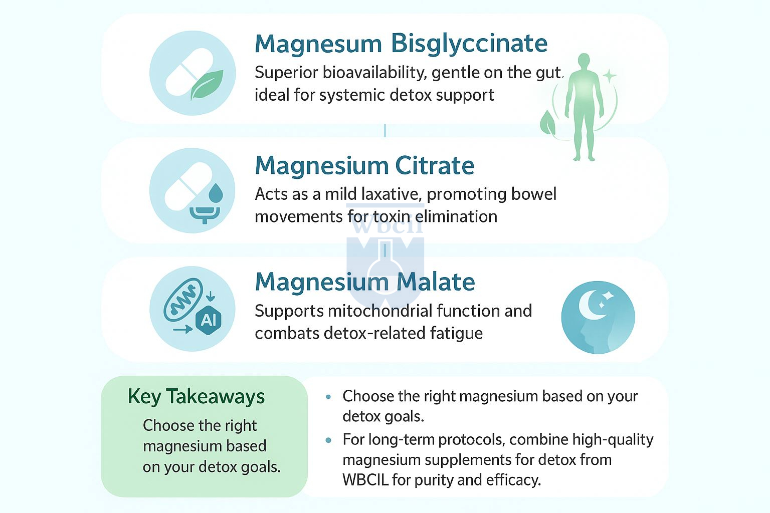 Choose the right magnesium