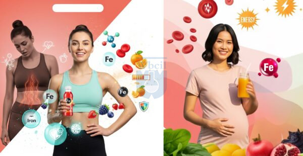 Iron enriched drinks for women
