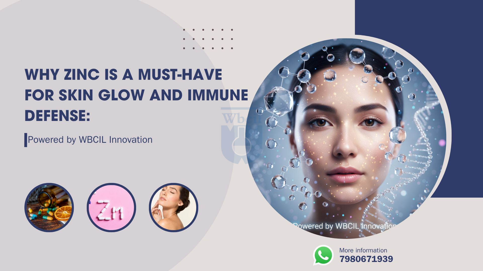 Zinc is for Skin Glow