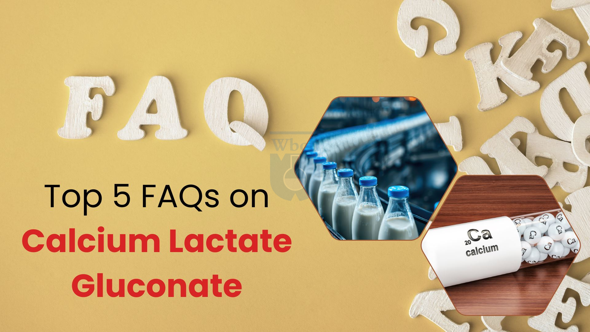 Calcium Lactate Gluconate in Food industry