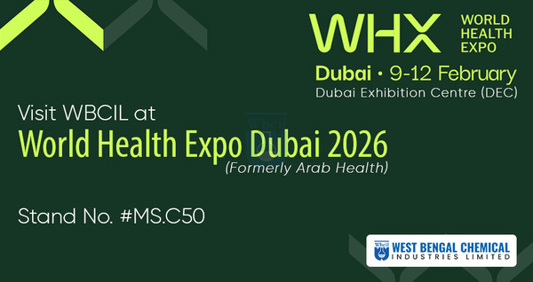 World Health Expo (WHX) Dubai 2026 - West Bengal Chemical Industries ...