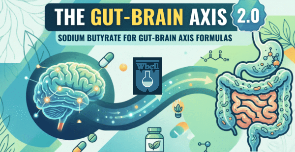 sodium butyrate for gut brain axis formulas