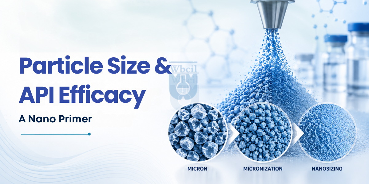 particle size and API efficacy