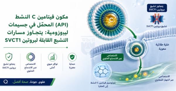 فيتامين C الليبوزومي وتجاوز المسارات القابلة للتشبع في SVCT1