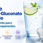 Principios activos de lactato y gluconato de calcio