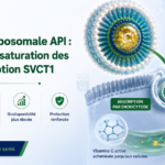 Principe actif de vitamine C liposomale contournant les voies saturables du SVCT1
