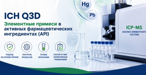 Чистота элементов по стандартам ICH