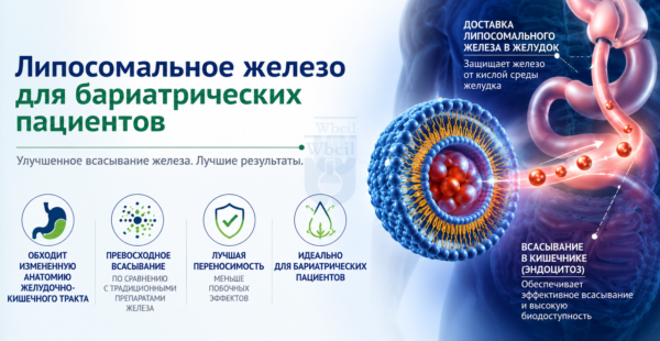 липосомальное железо для пациентов, перенесших бариатрическую операцию