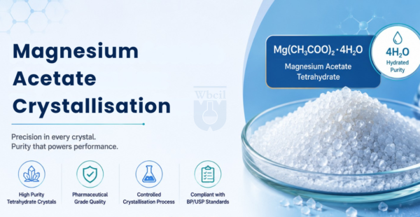 Magnesium Acetate Crystallisation