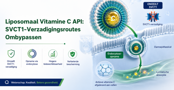 liposomale vitamine C API: omzeiling van SVCT1-verzadigbare routes