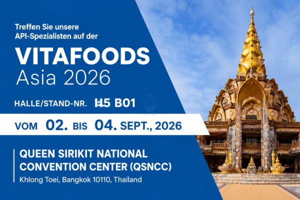 WBCIL auf der Vitafoods Asia 2026